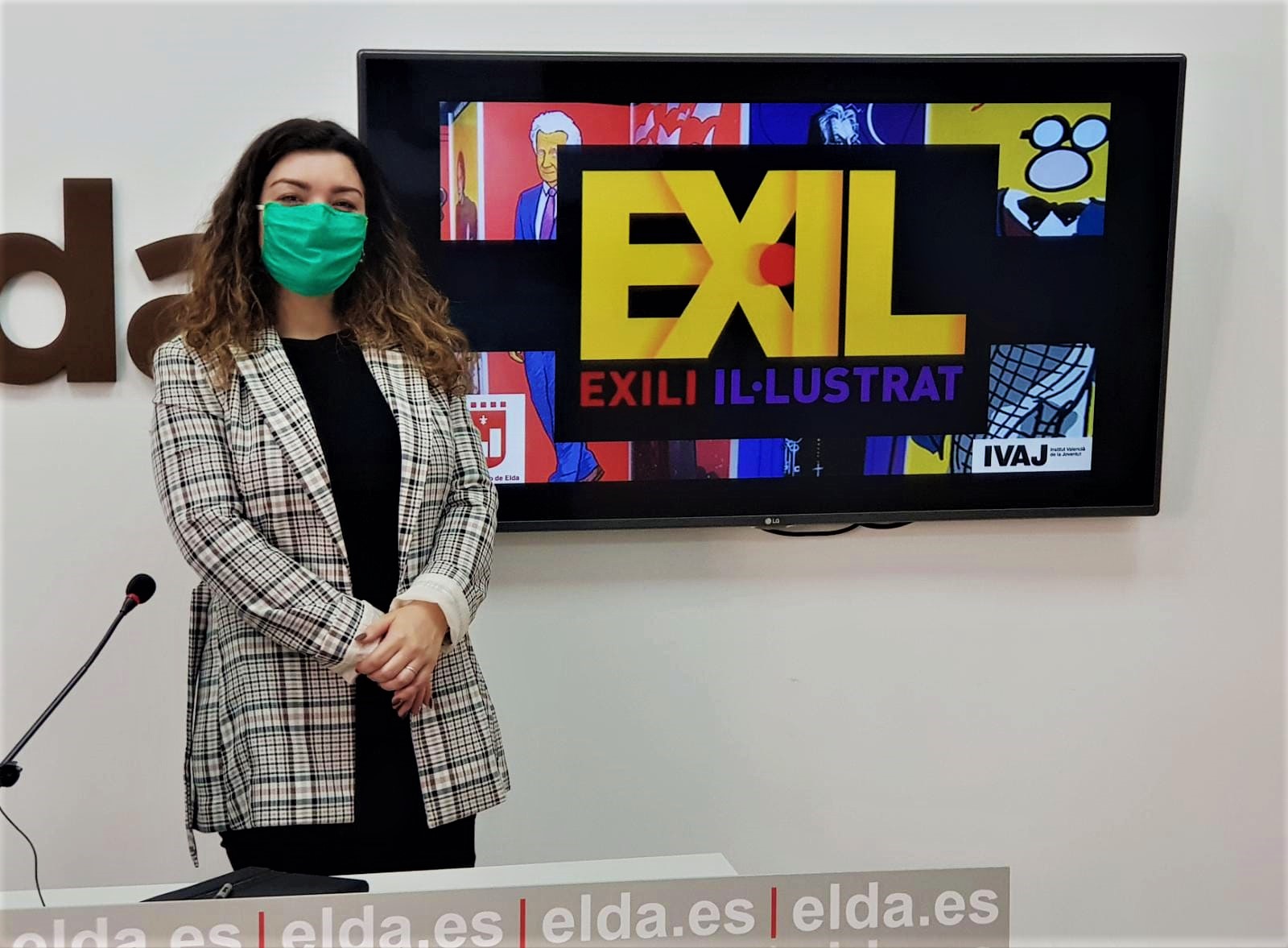 Juventud organiza en los Salones Princesa la exposición ‘Exili il·lustrat’ que reúne 36 retratos de personajes vinculados con el exilio