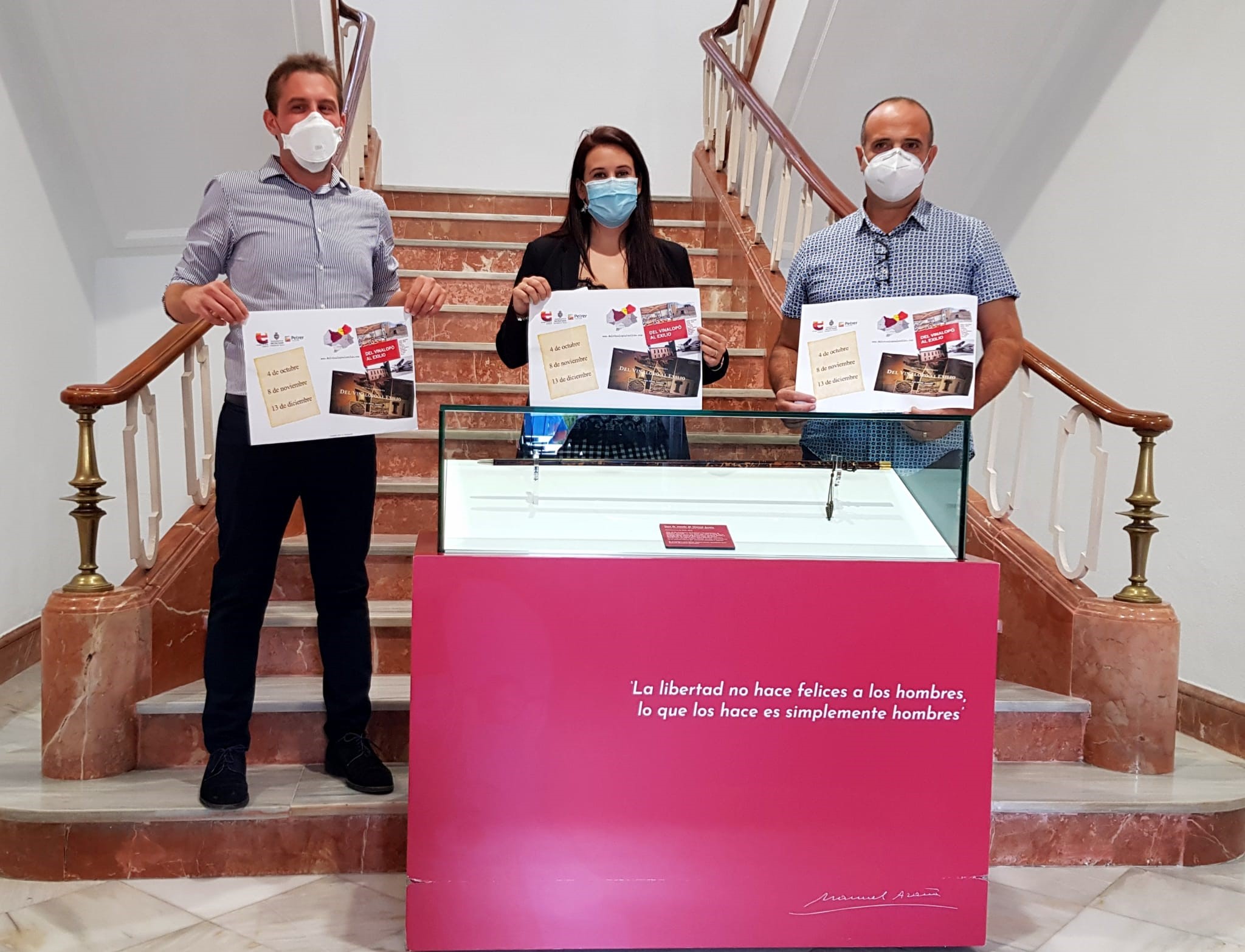 Elda, Petrer y Monóvar retoman en octubre la ruta ‘Del Vinalopó al Exilio’ con medidas de seguridad y limitación de asistentes