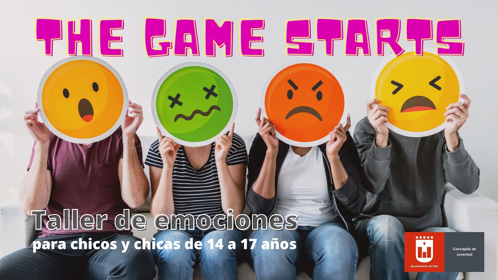 Juventud ofrece el curso ‘The Game Starts’ para ayudar a jóvenes de 13 a 17 años a controlar sus emociones a través de juegos
