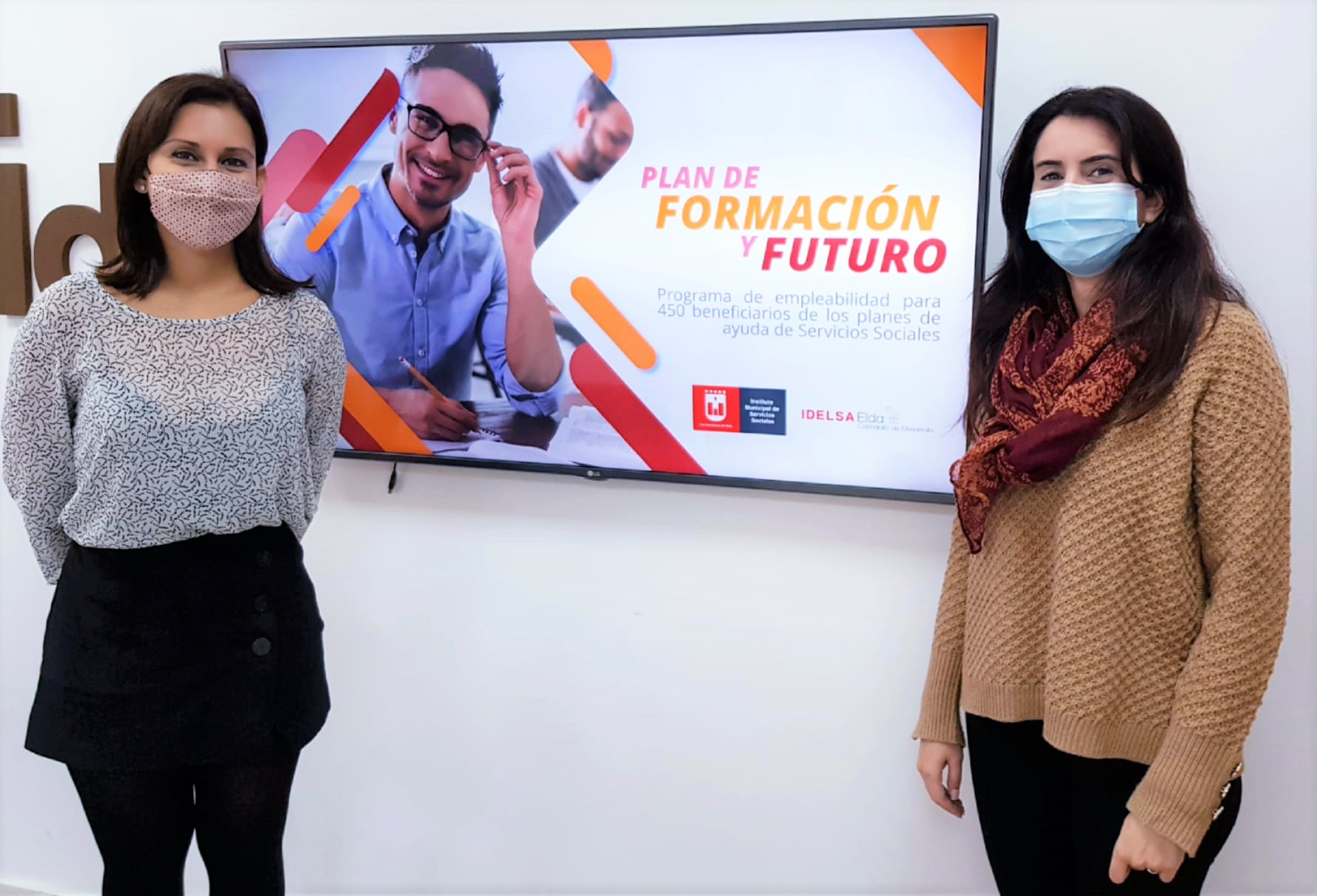 El Ayuntamiento de Elda pondrá en marcha en 2021 un nuevo Plan de Formación y Futuro para personas afectadas por la pandemia tras el éxito del organizado este año