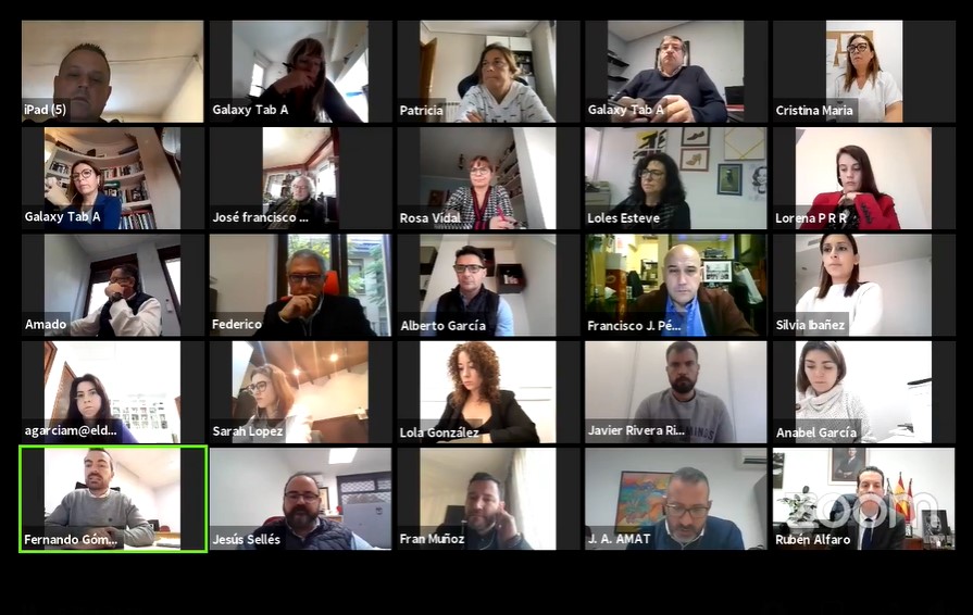 El Pleno acuerda por unanimidad solicitar un procedimiento que agilice la tramitación de las ayudas para paliar los efectos de la pandemia