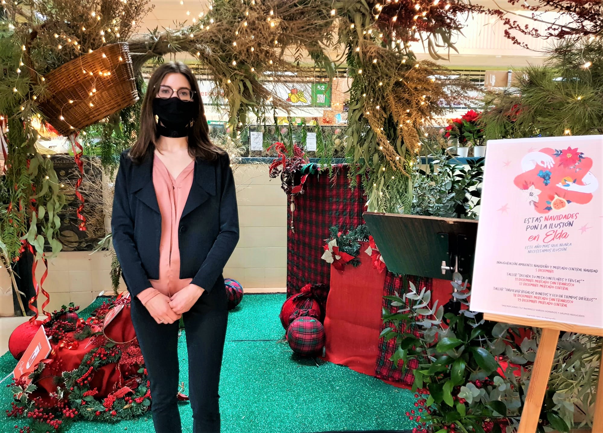 La campaña navideña de Comercio y Mercados pone el foco en el apoyo y la promoción del tejido comercial de Elda