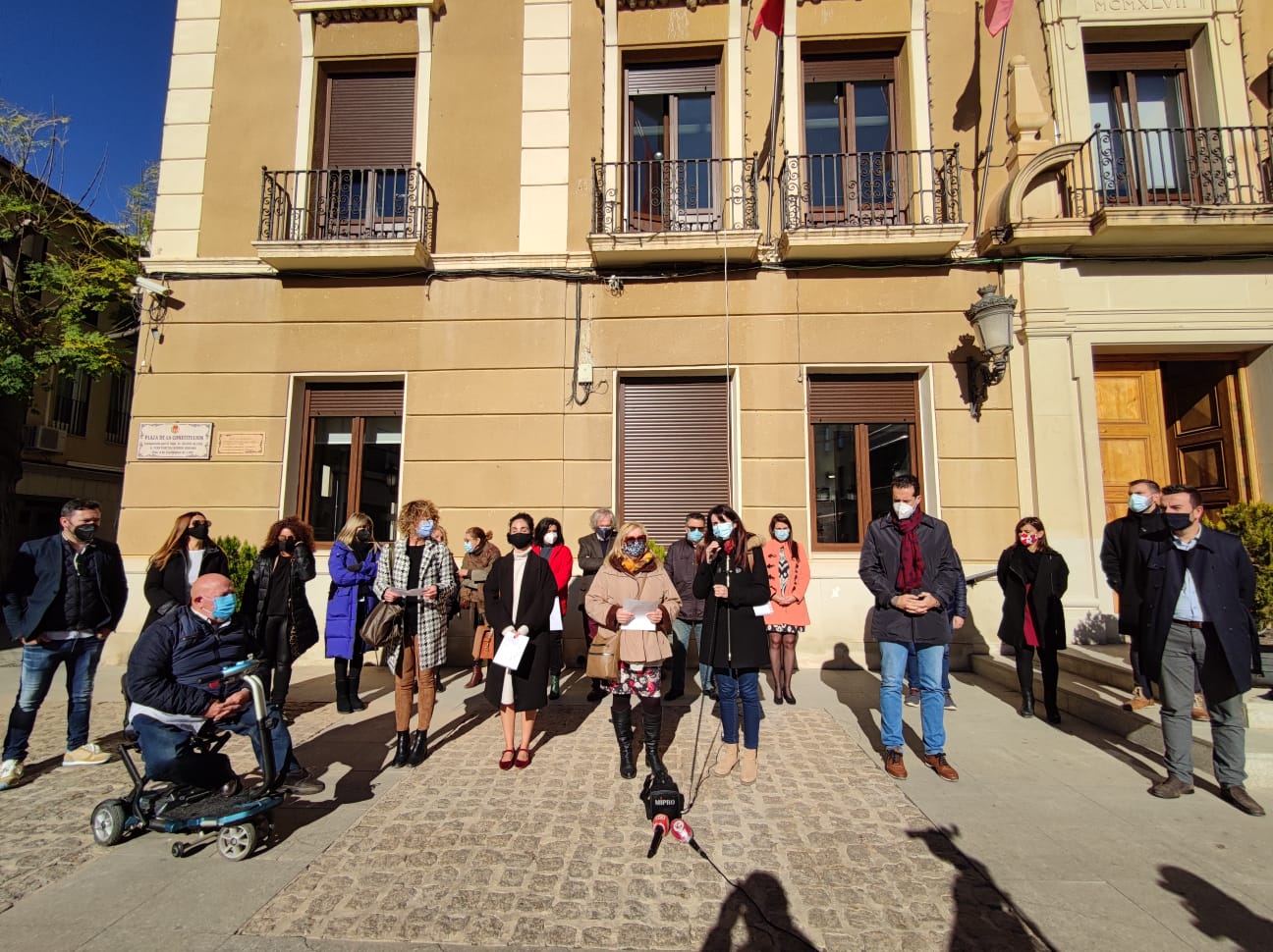 El Ayuntamiento de Elda se suma a la celebración del Día Internacional de la Discapacidad con la lectura de un manifiesto