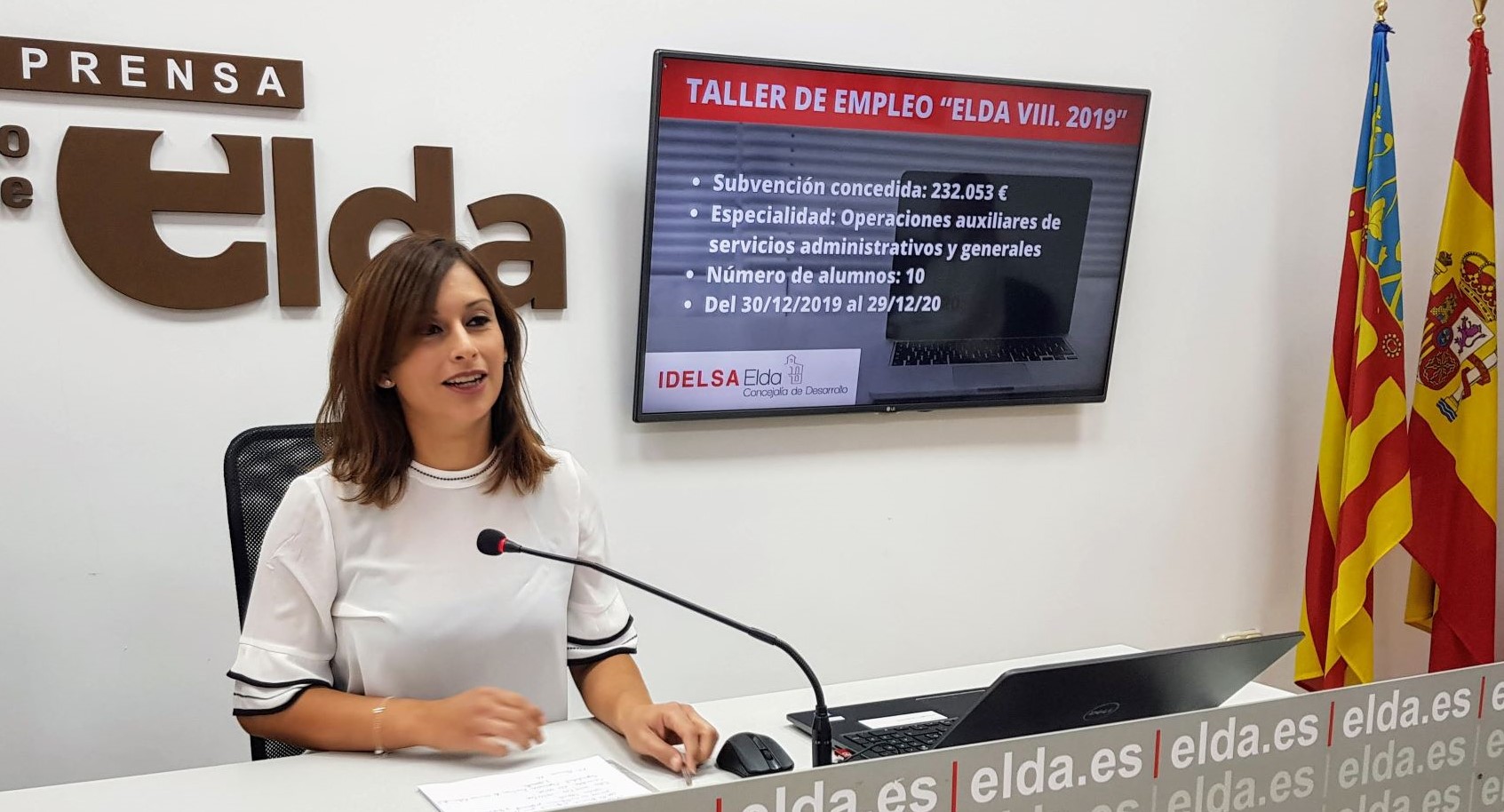 Finaliza el Taller de Empleo de auxiliar administrativo en el que han participado diez personas durante los últimos doce meses