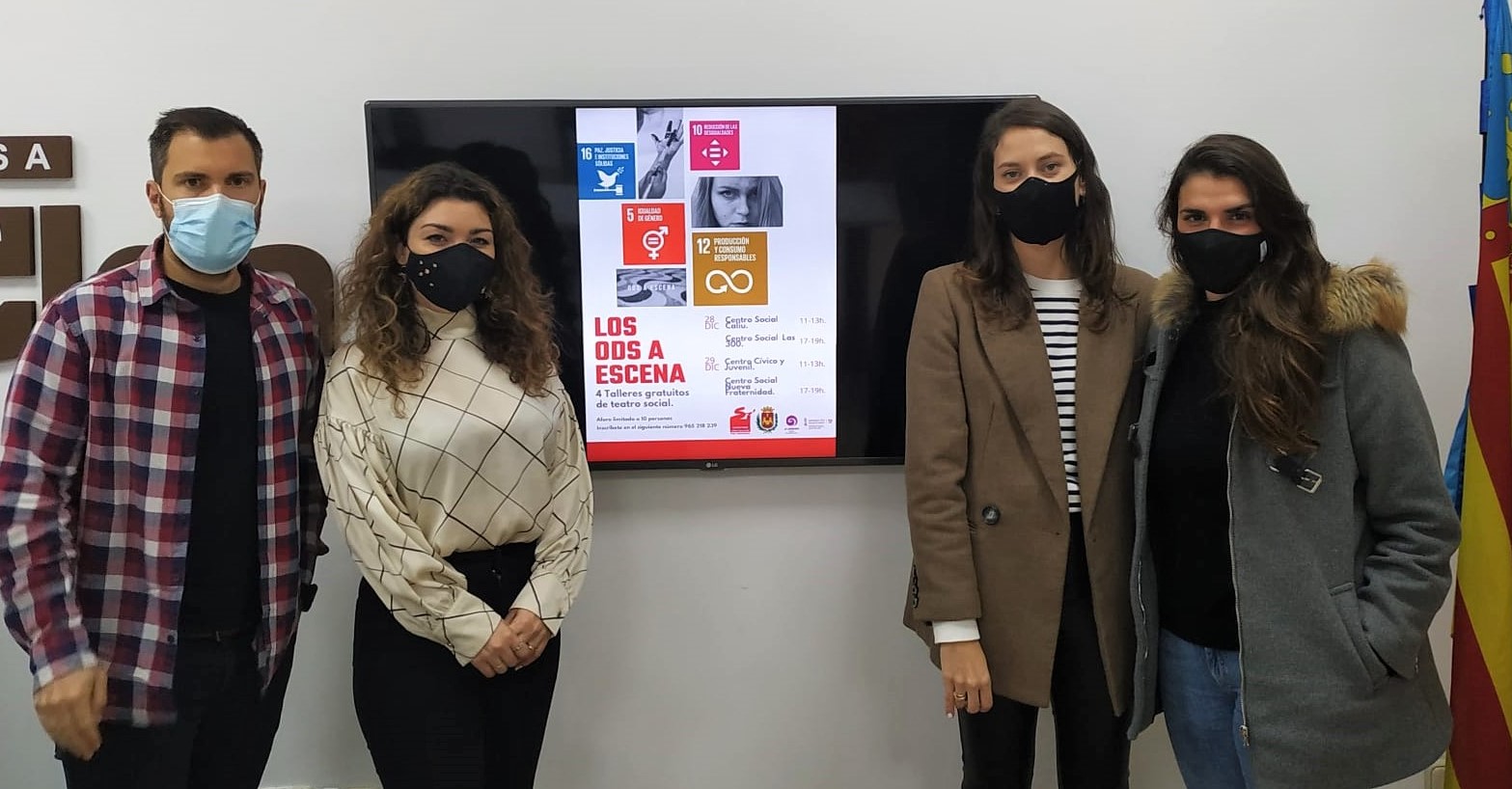 El Ayuntamiento de Elda organiza unos talleres de teatro para difundir los ODS y la Agenda 2030 entre la juventud de la ciudad