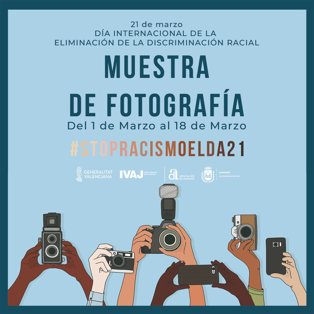 La concejalía de Juventud  organiza una muestra fotográfica  para celebrar el Día Internacional de la eliminación de la Discriminación Racial
