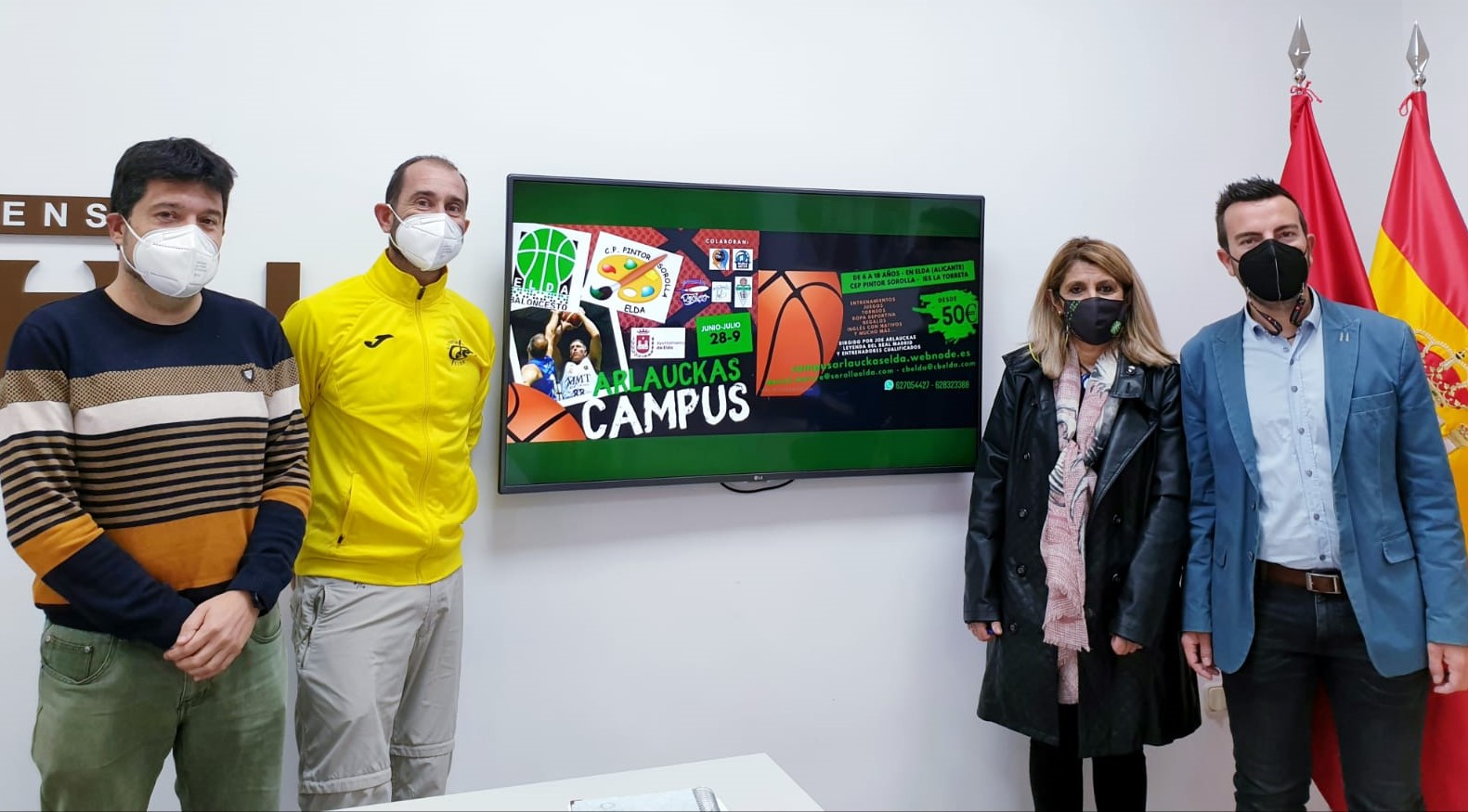 La ciudad recupera la celebración de un campus de verano de baloncesto de la mano de Joe Arlauckas, del CB Elda y el CEP Pintor Sorolla