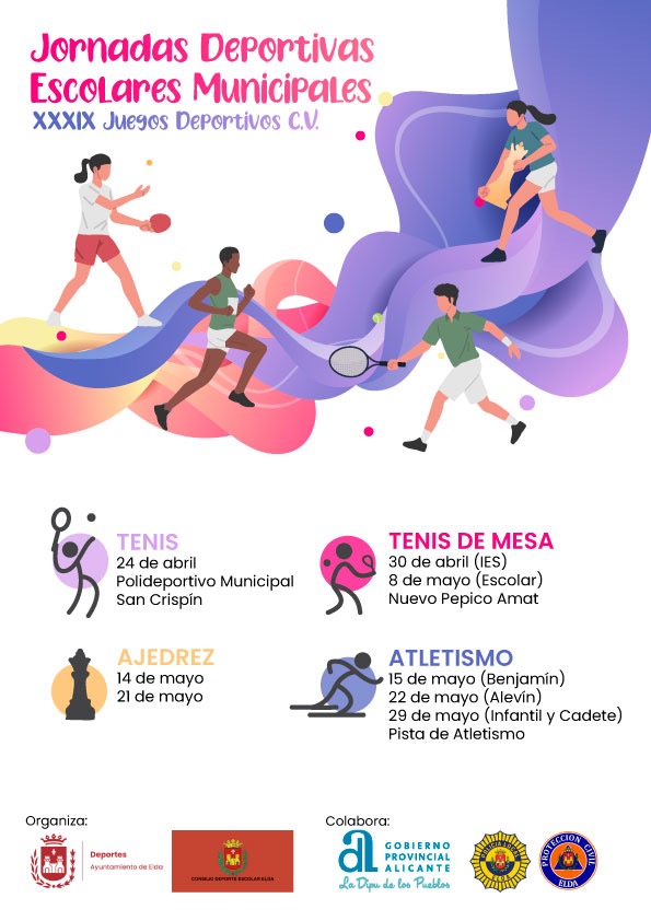 Los Juegos Deportivos Escolares se ponen en marcha la próxima semana con las competiciones en disciplinas individuales
