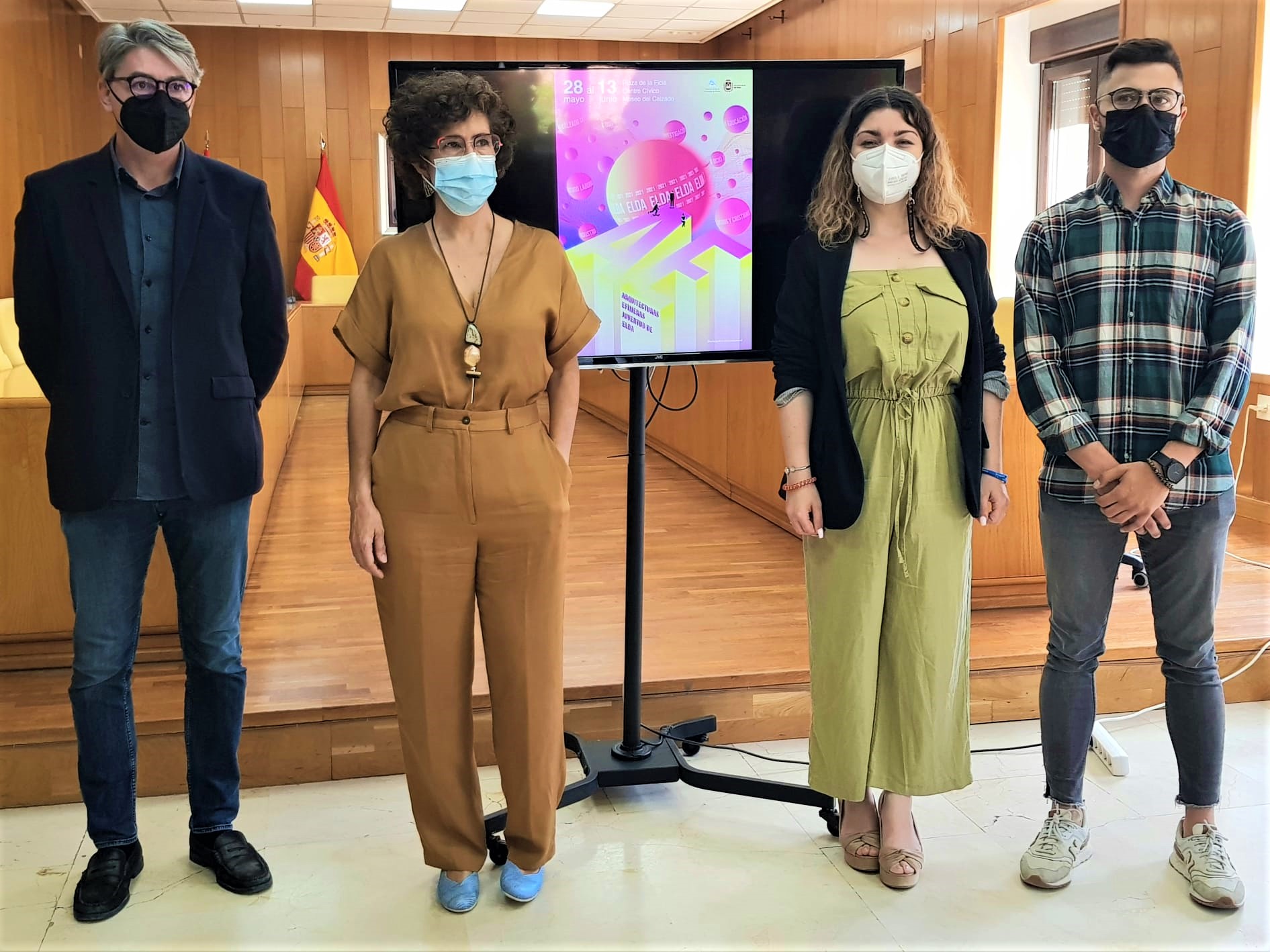 Elda acogerá una exposición de once construcciones  efímeras para poner en valor los conocimientos de los estudiantes de Arquitectura