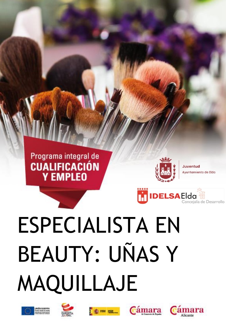 Idelsa y la Cámara de Comercio ofrecen un curso gratuito de especialista en Belleza dirigido a jóvenes que quieran formarse en la rama de Imagen Personal