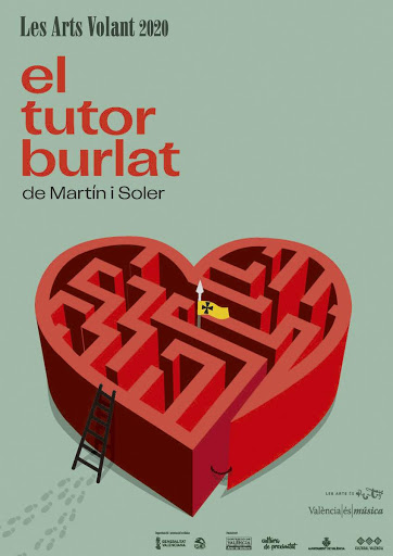 La Plaza Castelar acoge este domingo el camión escenario de Les Arts Volant para la representación de la ópera ‘El tutor burlat’