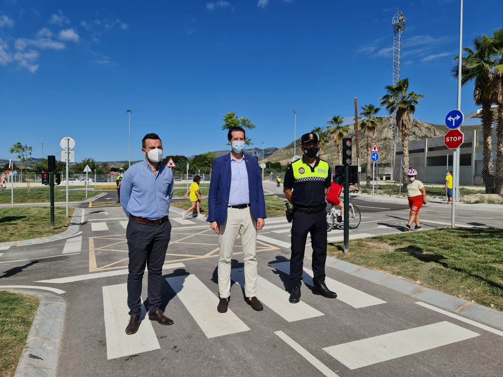 El Ayuntamiento de Elda pone en marcha el nuevo Parque Infantil de Tráfico donde los niños y niñas eldenses recibirán educación vial