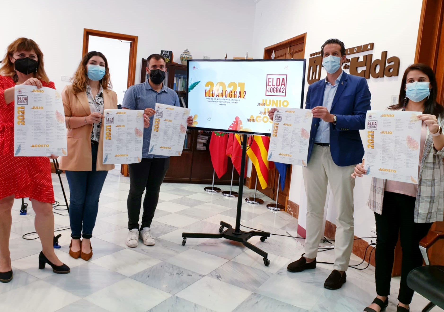 ‘Elda 40Gra2’ regresa este verano a las calles y plazas de la ciudad con un amplio calendario de actividades y eventos de ocio y de cultura