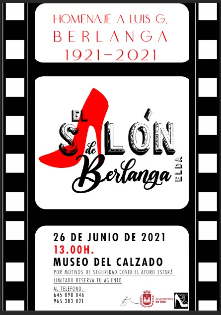 Elda se une a la celebración del Año Berlanga organizado por la Generalitat con un homenaje al director valenciano en el Museo del Calzado