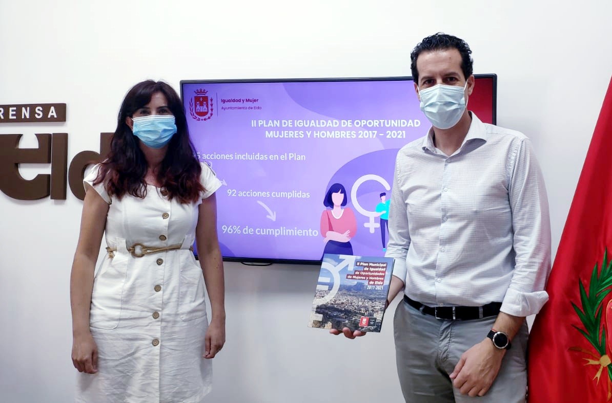 El Ayuntamiento de Elda alcanza un cumplimiento del 96% de las acciones contempladas en el II Plan de Igualdad 2017-2021