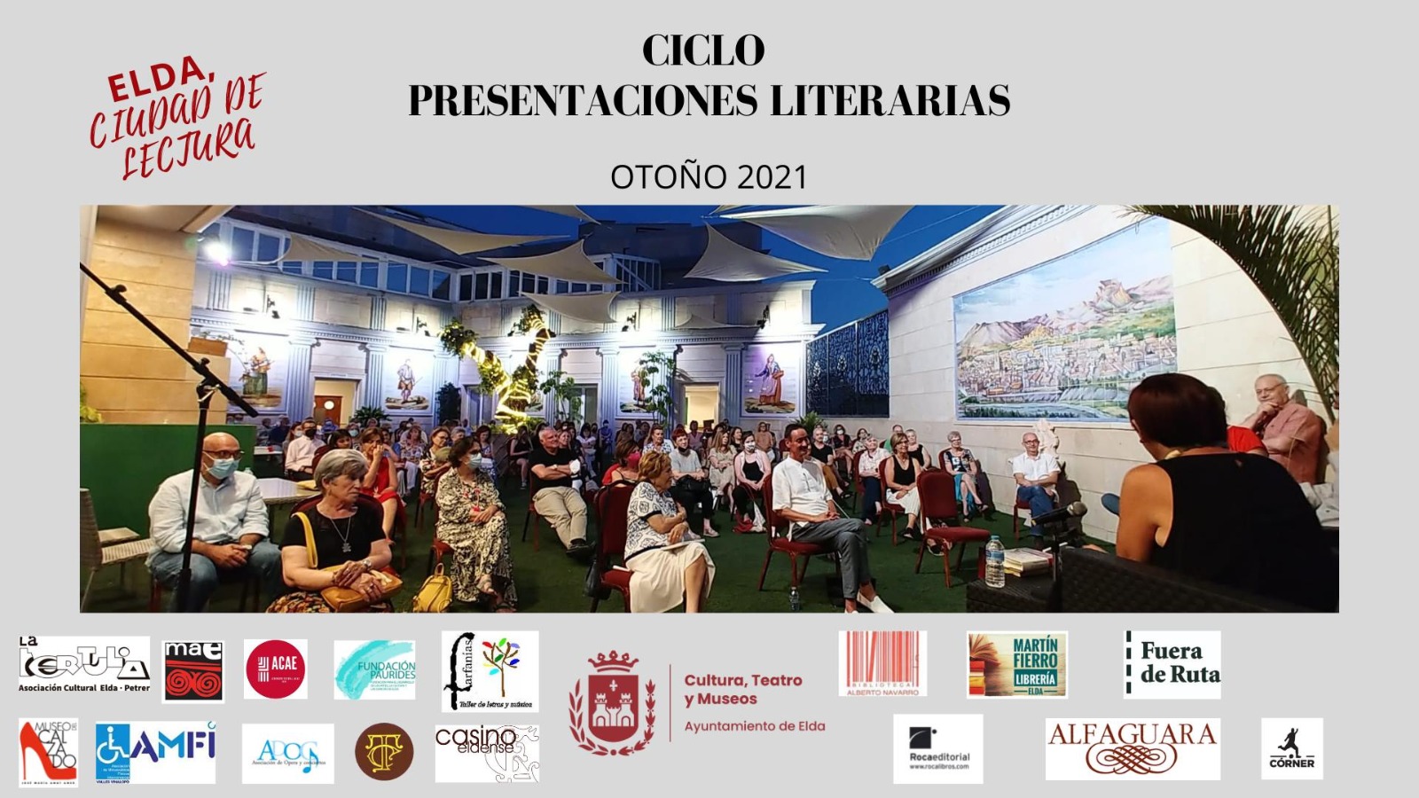 El Ciclo de Presentaciones Literarias Otoño 2021 dará comienzo el próximo miércoles en el Museo del Calzado de Elda