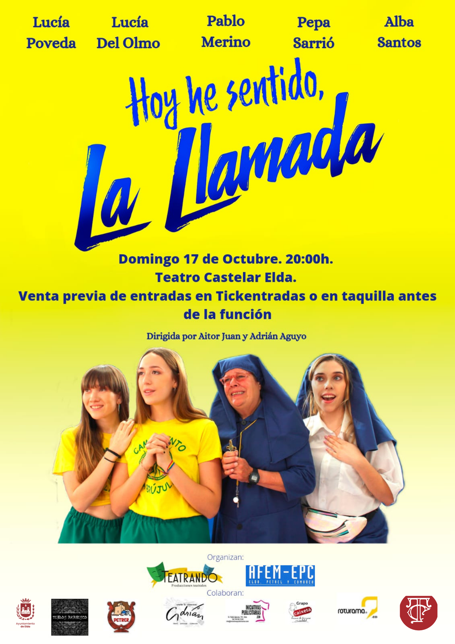 El Teatro Castelar ofrece teatro, cine y conciertos en su programación de octubre