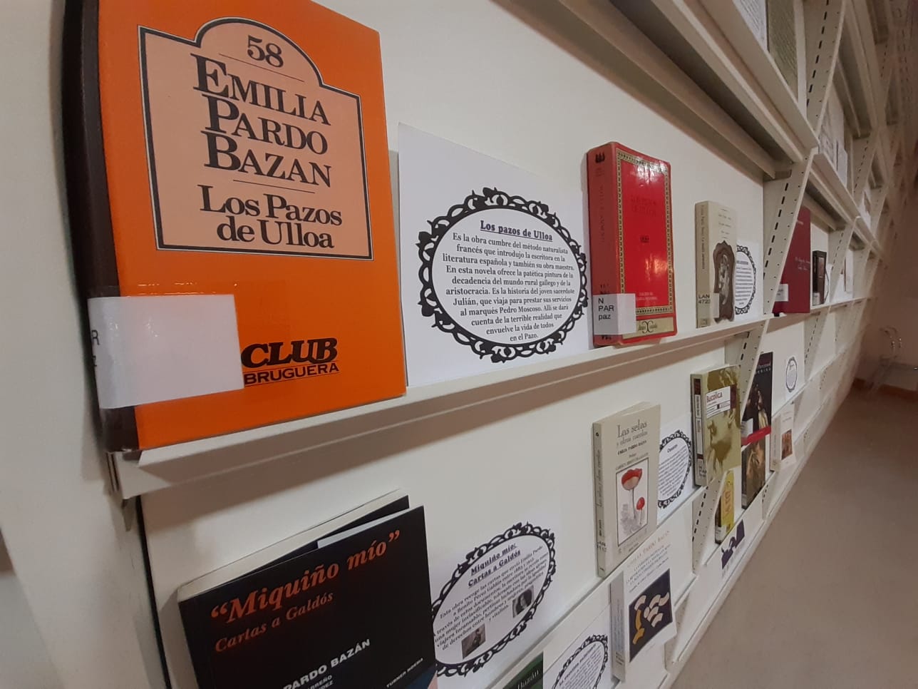Elda se suma a la conmemoración del centenario de la muerte de Emilia Pardo Bazón con una exposición en la Biblioteca Municipal
