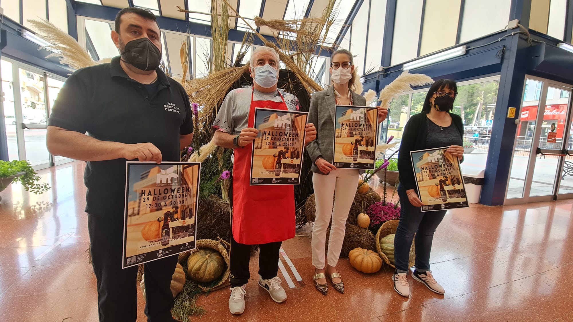 El Mercado Central de Elda retoma este viernes la celebración de Halloween con una cata de tapas e hidromiel y un ‘photocall’ tematizado