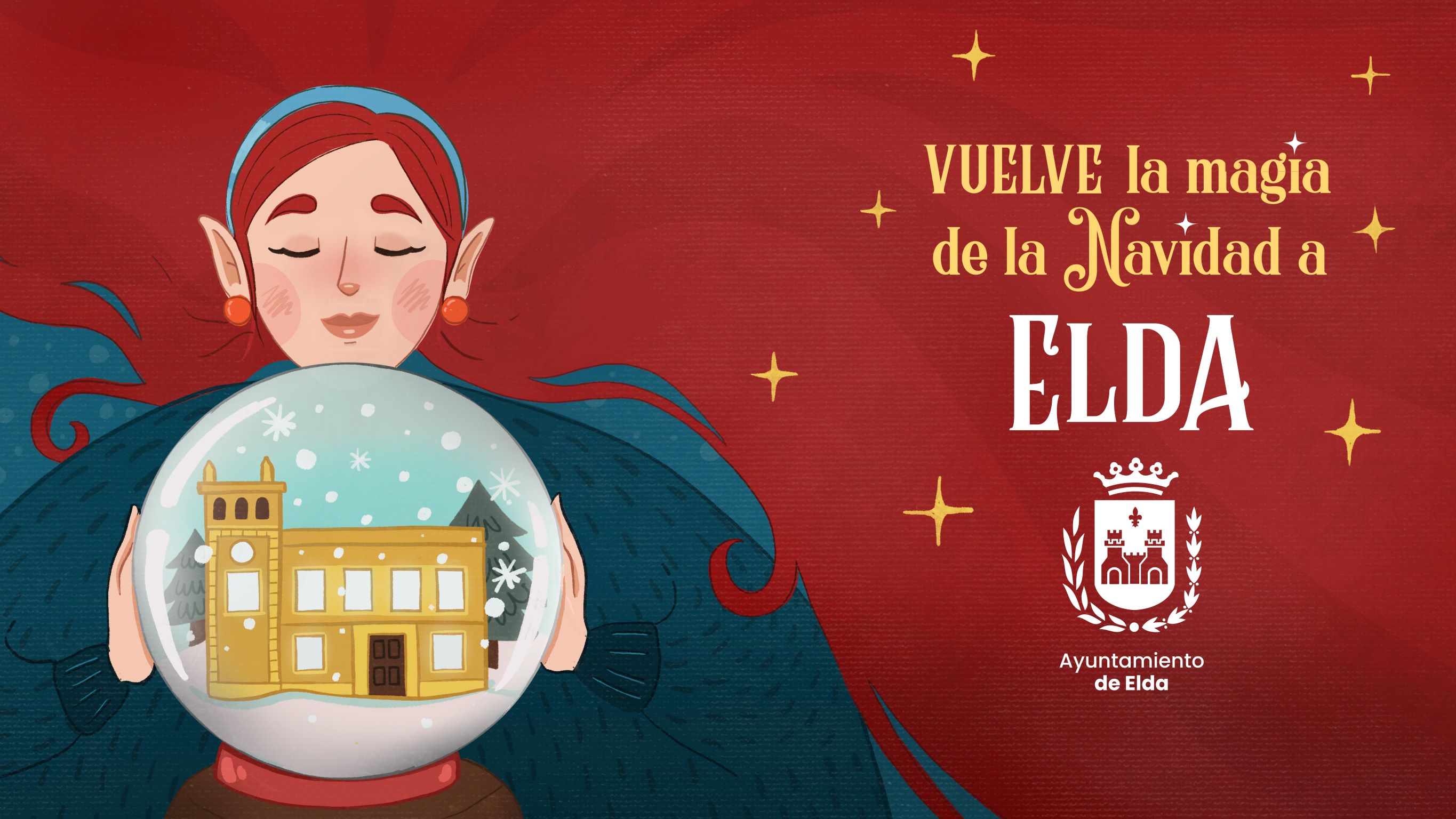 La magia de la Navidad vuelve a Elda con una programación que incluye casi un centenar de propuestas y actividades por todos los barrios