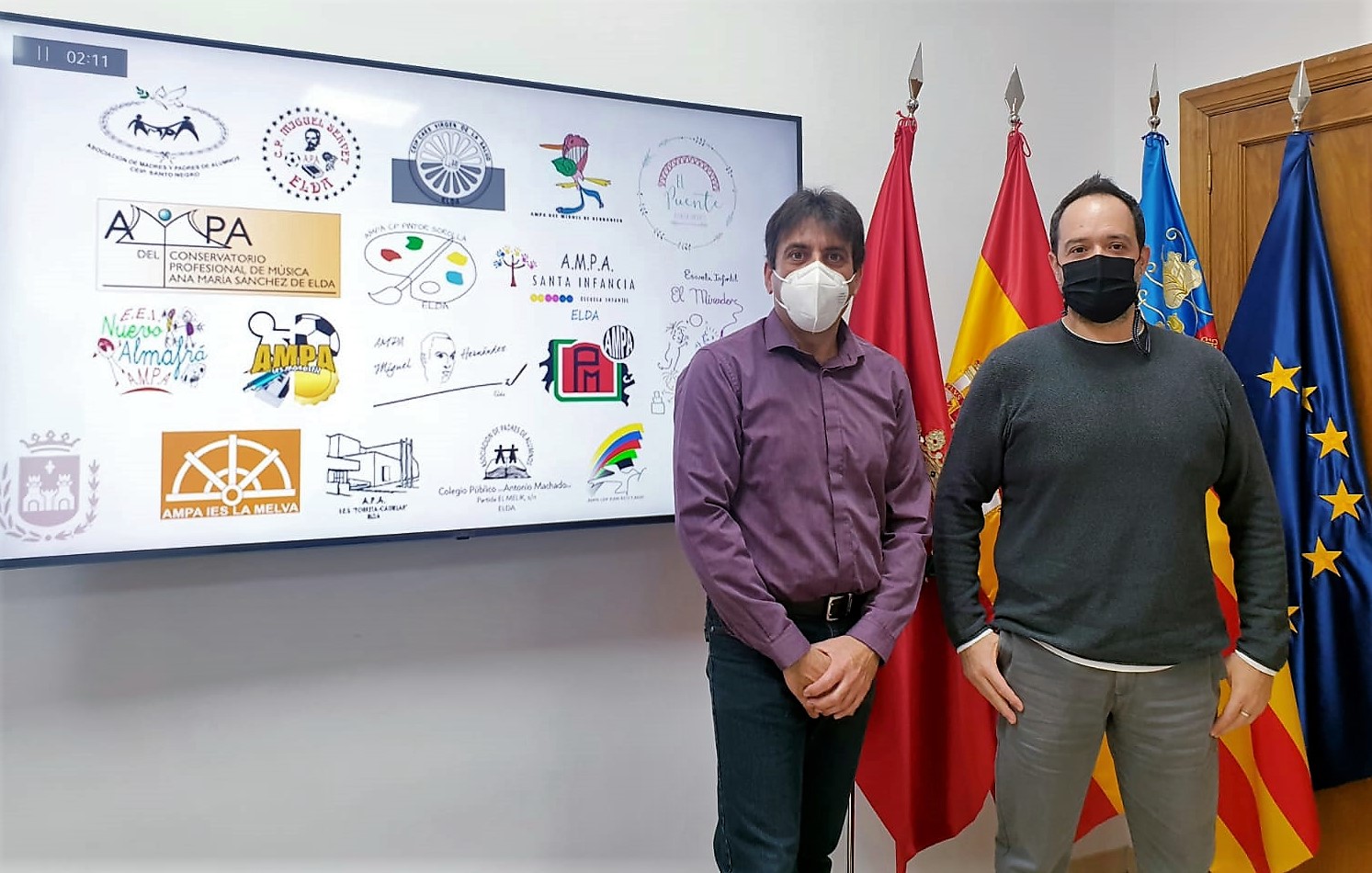 La Agrupación Local de Ampas de Elda presenta el funcionamiento de la nueva página web