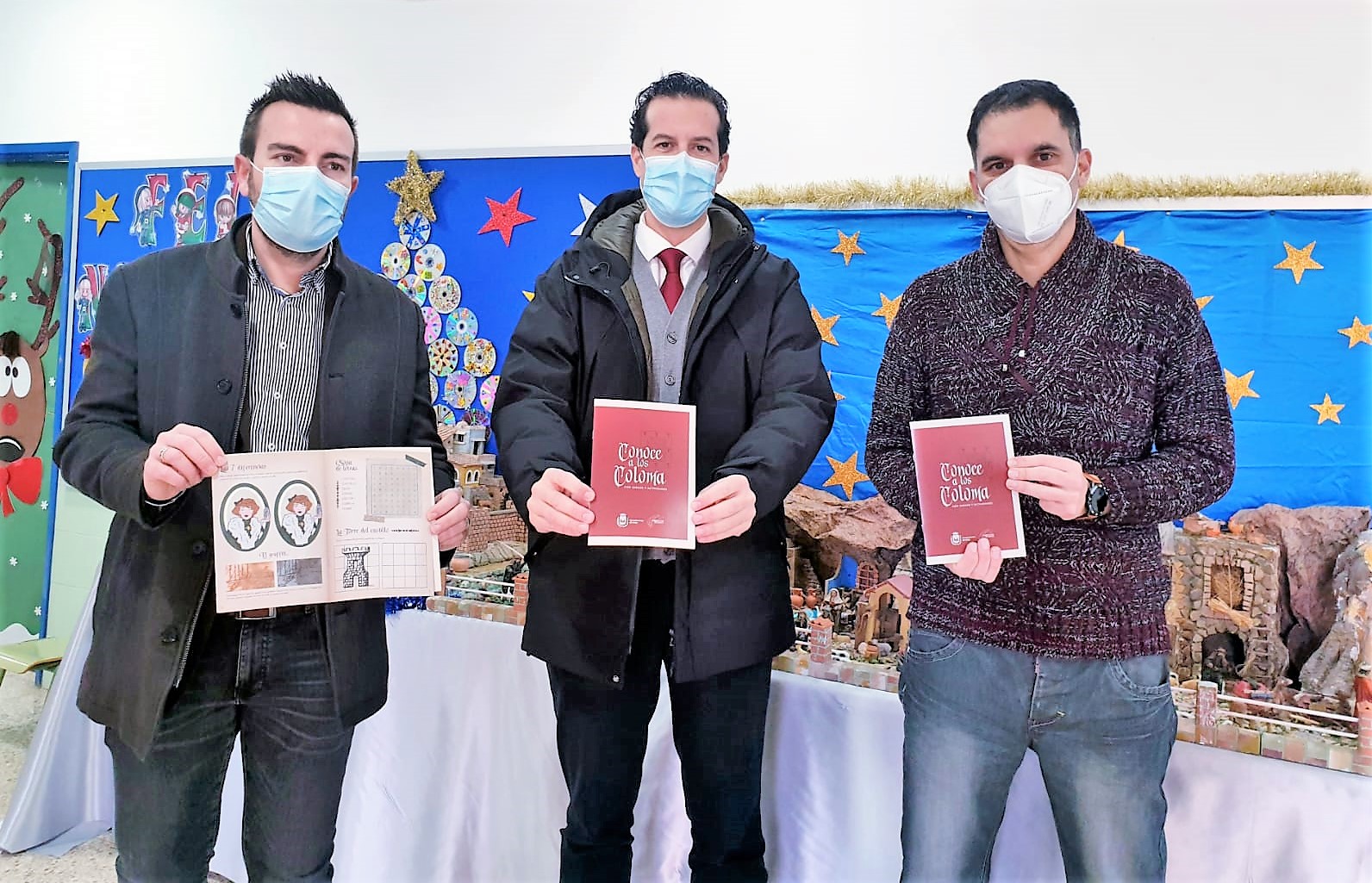 El Ayuntamiento de Elda  inicia el reparto entre el alumnado de Infantil y Primaria de un cuadernillo con pasatiempos y juegos inspirados en la Familia Coloma