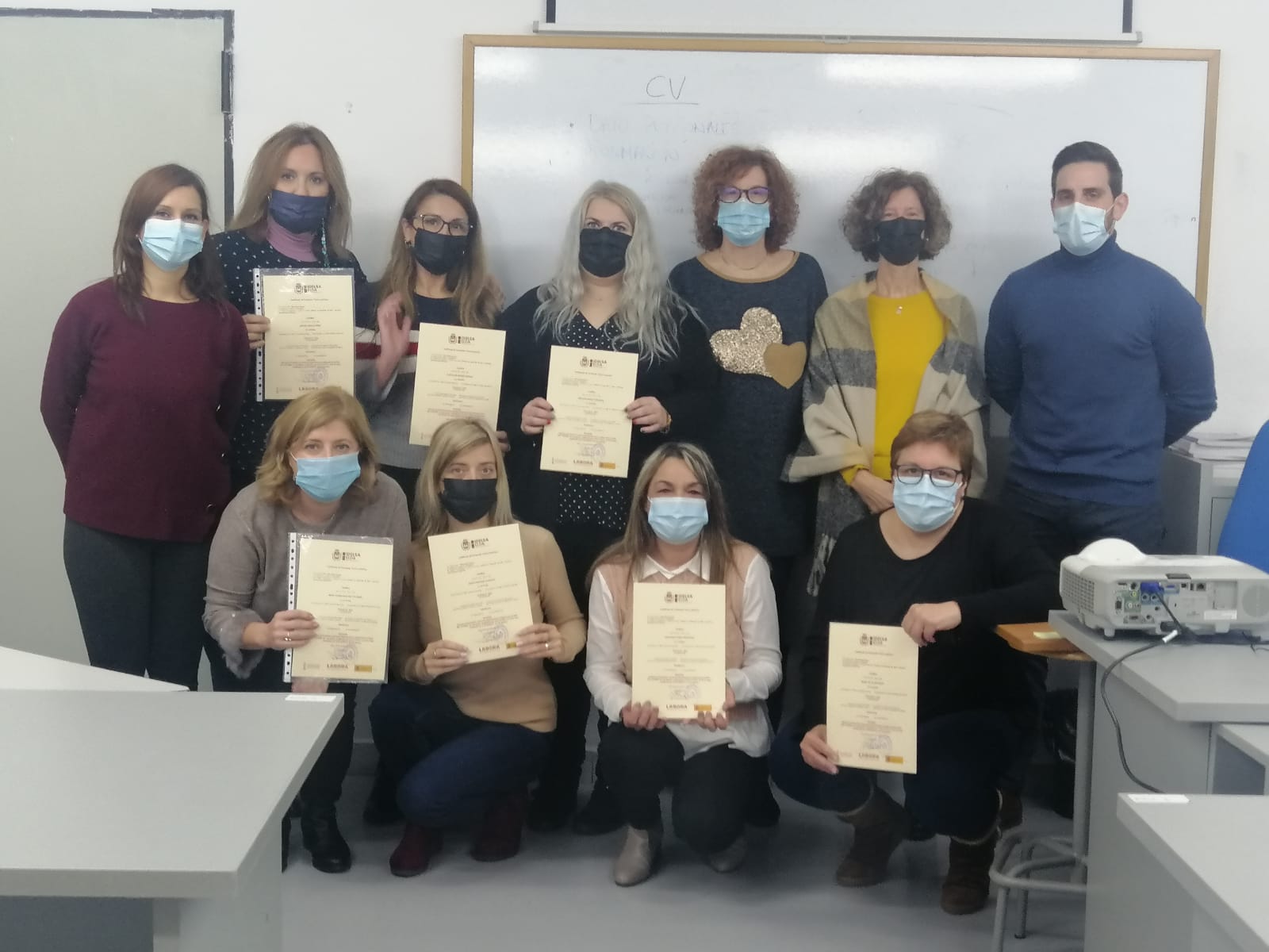 La Concejalía de Empleo entrega los certificados a los alumnos y alumnas que han finalizado el Taller de Empleo de Atención Sociosanitaria