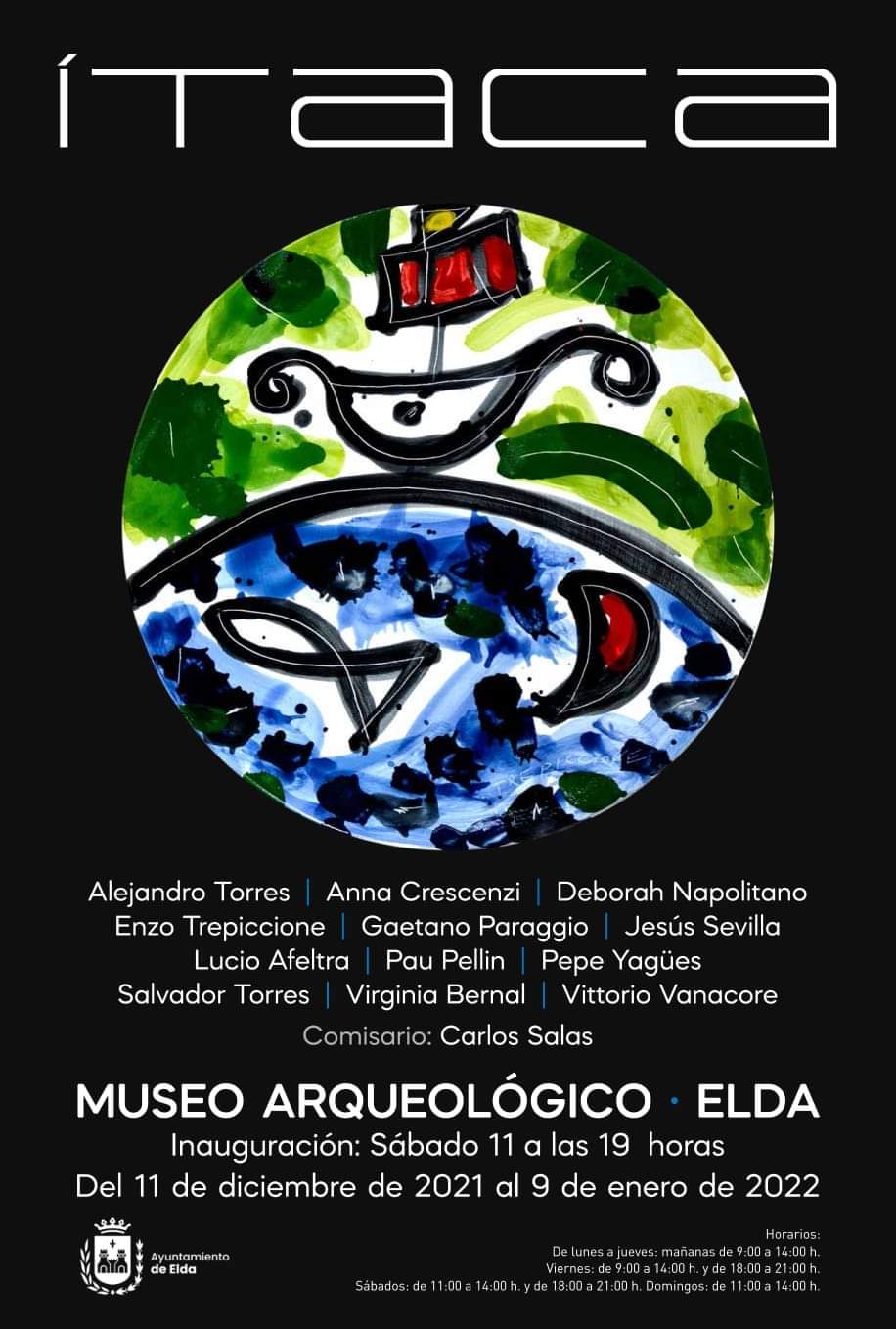 El Museo Arqueológico acoge una exposición de arte contemporáneo en la que participan seis artistas italianos y otros tantos españoles