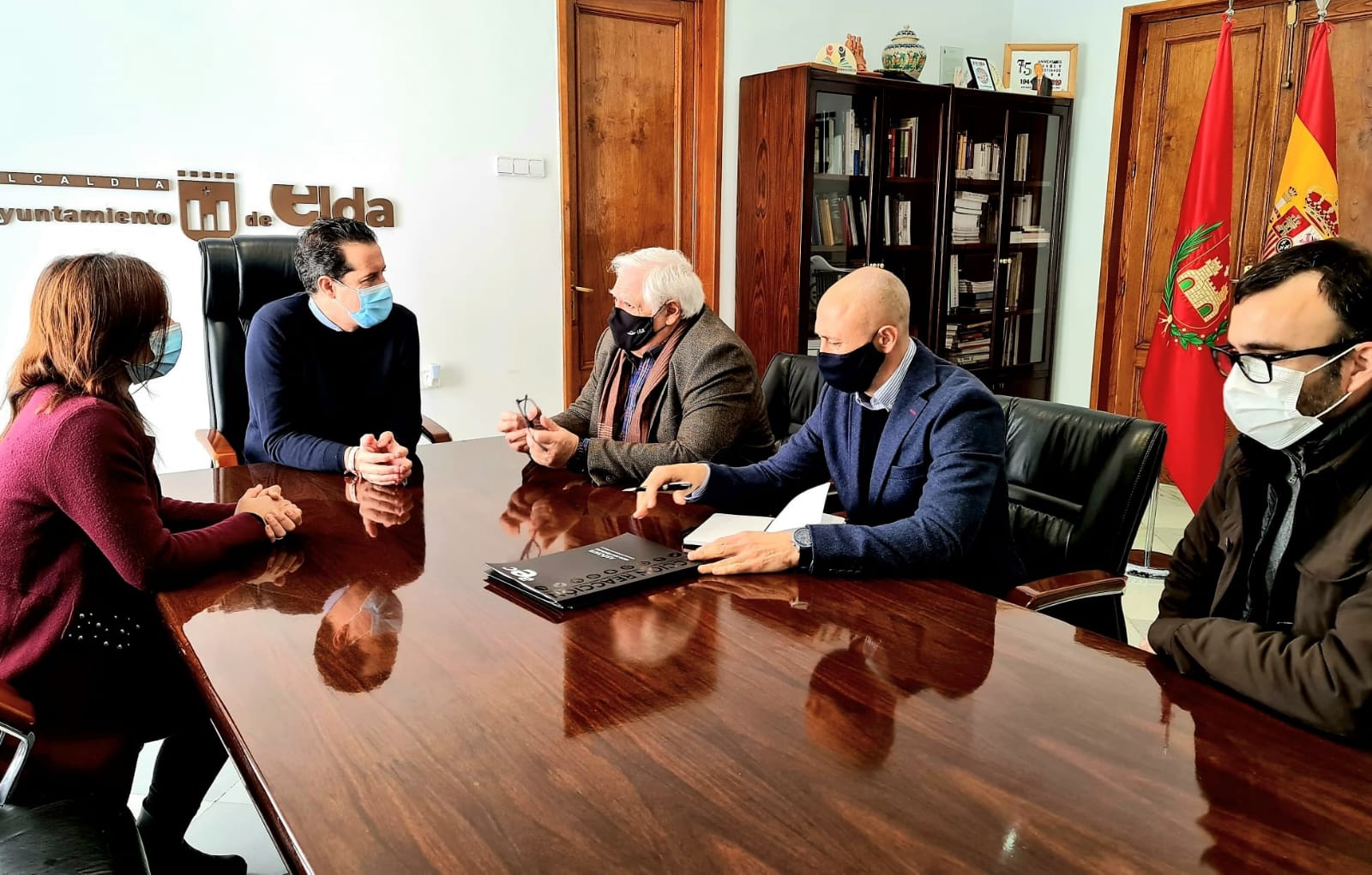 El Ayuntamiento de Elda firmará un convenio de colaboración con la Asociación Española de Empresas de Componentes para el Calzado