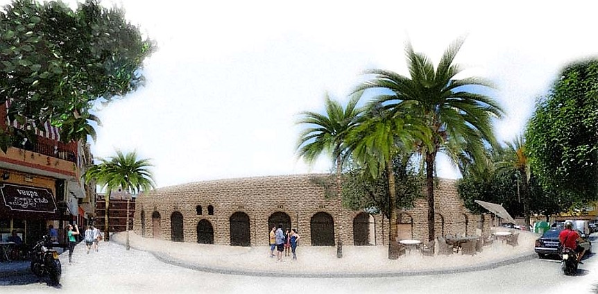 El anteproyecto de rehabilitación de la Plaza de Toros de Elda contempla su transformación en epicentro cultural y de ocio de la ciudad