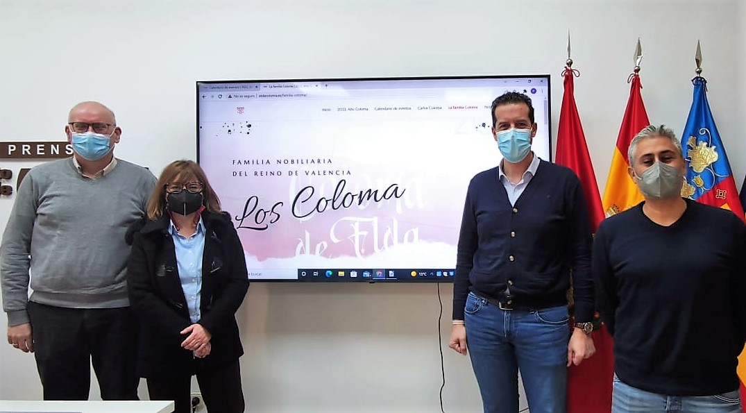 El Ayuntamiento de Elda presenta a José David Busquier como comisario del Año Coloma y pone en marcha la web www.eldacoloma.es con toda la información sobre la celebración