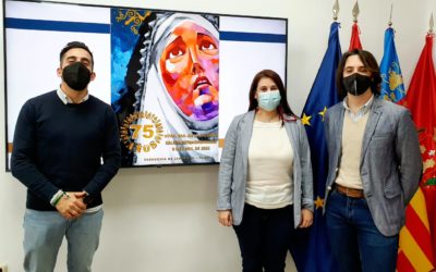 La Hermandad de Nuestra Señora de la Soledad celebra el 75 aniversario de la llegada de la imagen a la ciudad de Elda