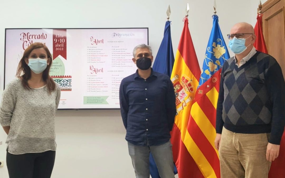 Elda regresará a la época de los Coloma con un mercado barroco que contará con más de 60 puestos de artesanía, títeres y malabaristas, actividades infantiles, personajes de época, música medieval y gastronomía