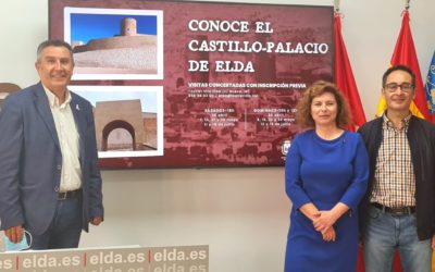 Más de medio millar de personas podrán visitar el Castillo-Palacio de Elda durante los fines de semana de los meses de abril, mayo y junio