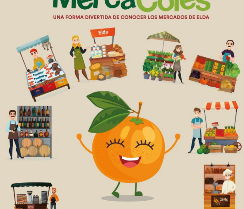 Más de 650 alumnos y alumnas de los centros educativos de Elda conocerán los Mercados Municipales con el programa ‘Mercacoles’