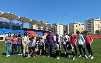 El alumnado de la FP Básica de Acceso y Conservación de Instalaciones Deportivas ofrecido por el IES Monastil inicia sus prácticas