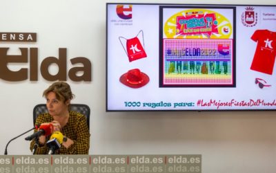 El Ayuntamiento organiza el concurso ‘Panel MyC Elda 2022’ que repartirá entre los participantes un millar de obsequios promocionales de las fiestas