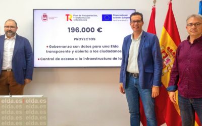 El Ayuntamiento de Elda recibe una subvención para seguir avanzando en la digitalización de la gestión municipal y mejorar su ciberseguridad