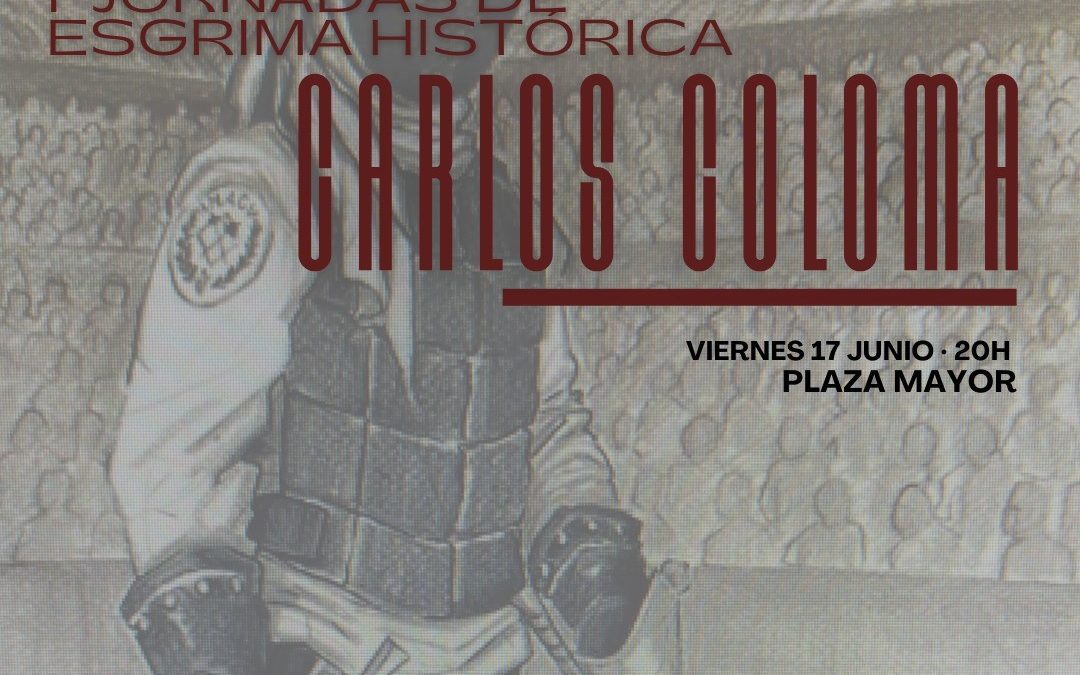 La Plaza Mayor de Elda acogerá el 17 de junio una exhibición de esgrima histórica con motivo de la celebración del Año Coloma