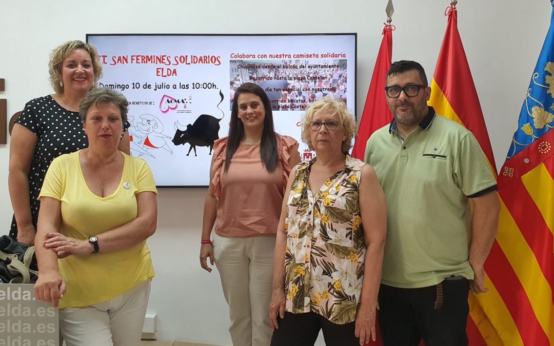 Las calles de Elda acogerán el 10 de julio la segunda edición de los Sanfermines Solidarios organizados por la Falla Estación