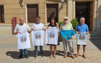 El diseñador eldense Sergio Massó ha sido el encargado de ilustrar la camiseta para ‘correr la traca’ en las próximas Fiestas Mayores
