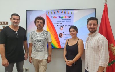 El Ayuntamiento de Elda impulsa la celebración de “Elda Orgullosa”: actividades, manifestación y concierto para la visibilidad del colectivo LGTBIQ+