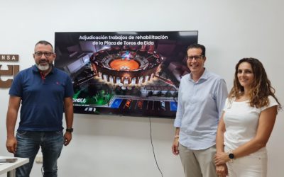 El Ayuntamiento de Elda adjudica las obras de rehabilitación de la Plaza de Toros