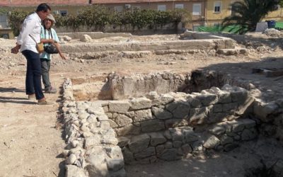 Descubierta la cripta del convento de Nuestra Señora de los Ángeles durante las catas arqueológicas previas a la construcción de la nueva escuela infantil Santa Infancia