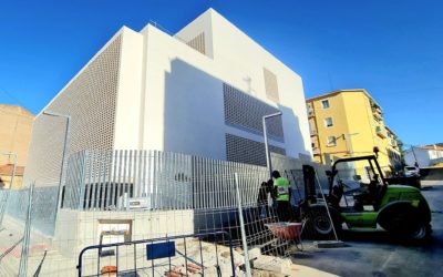 Las obras de construcción del nuevo Consultorio Médico de Virgen de la Cabeza avanzan a buen ritmo y entran en su recta final
