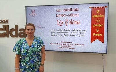 El Ayuntamiento de Elda retoma en septiembre la Ruta Teatralizada de los Coloma, en la que ya participaron cerca de 300 personas en julio