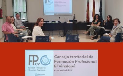 El Centro Labora Formación de Elda acoge una nueva reunión de la Comisión Técnica del Consejo Territorial de FP El Vinalopó