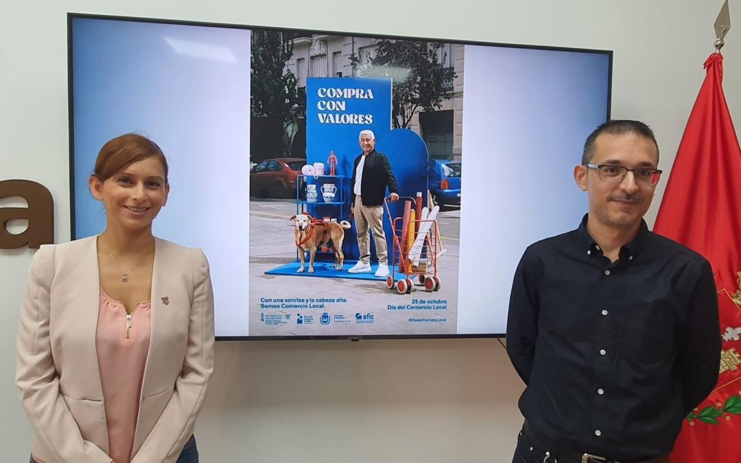 El Ayuntamiento de Elda se suma por segundo año a la celebración del Día del Comercio Local de la Comunidad Valenciana
