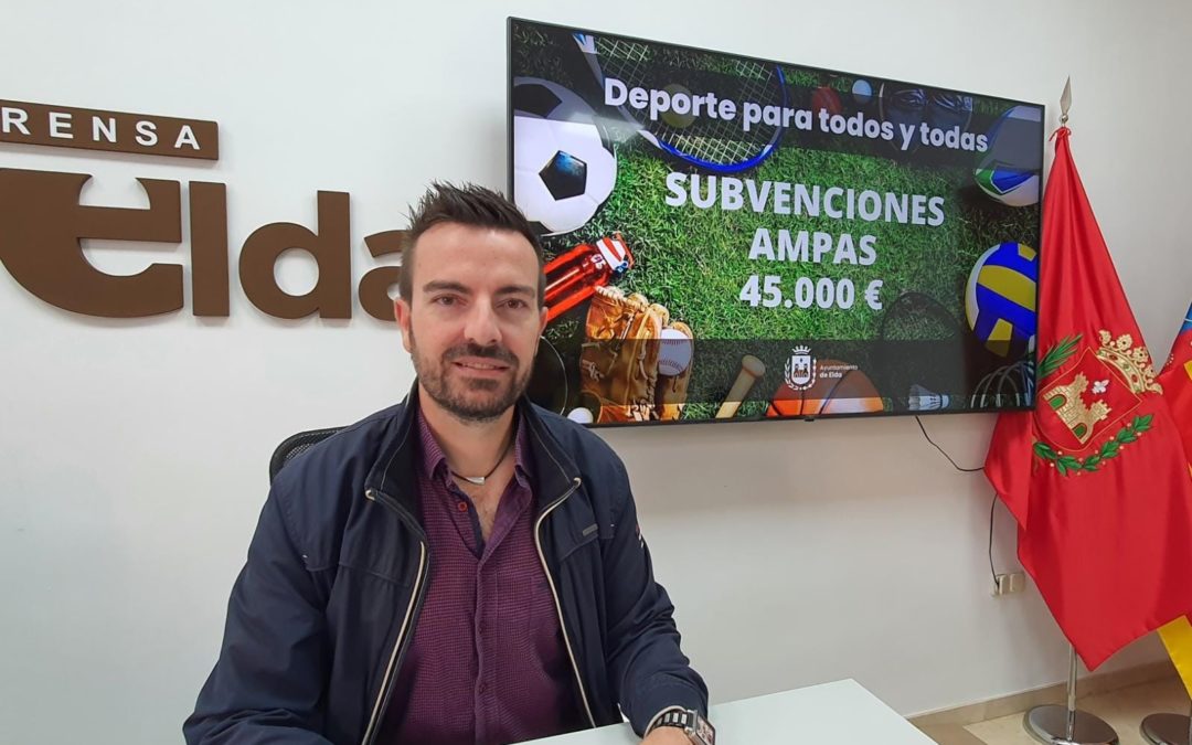 El Ayuntamiento de Elda aprueba las ayudas a las Ampas destinadas a impulsar la práctica deportiva en los centros educativos eldenses