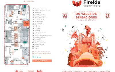 La novena edición de Firelda se celebra este fin de semana en la Plaza Castelar con una amplia oferta comercial, gastronómica y de ocio